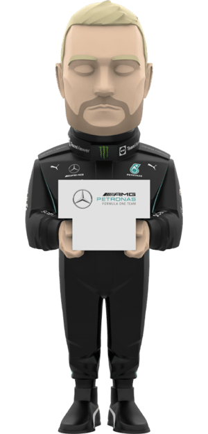 Valtteri Bottas Vinyl Collectible