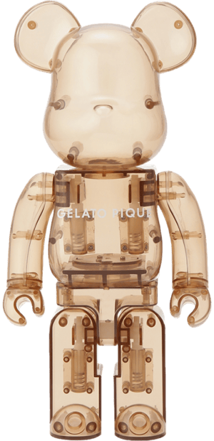 Gelato Pique x Be@rbrick Beige 400% Bearbrick