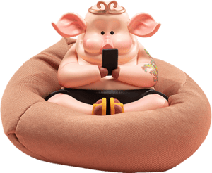 Pigsy Journey to the West Figurine Image