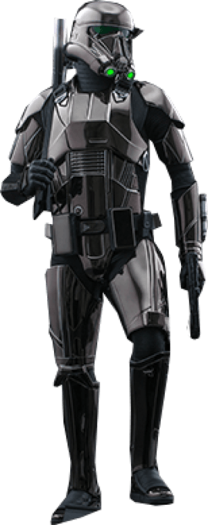 Death Trooper (Black Chrome) Sixth Scale Figure