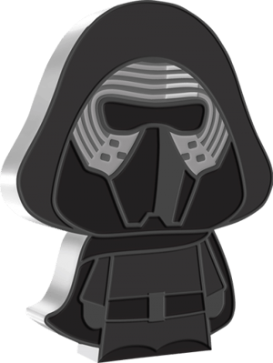 Kylo Ren 1oz Silver Coin Silver Collectible