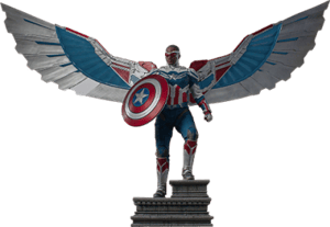 Captain America Sam Wilson (Open Wings Version) Statue