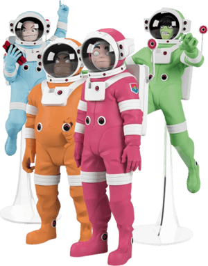 Gorillaz: Spacesuit Collectible Set