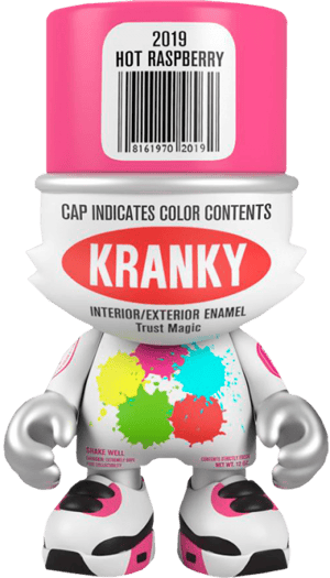 Hot Raspberry UberKranky UberKranky Designer Collectible Toy Image