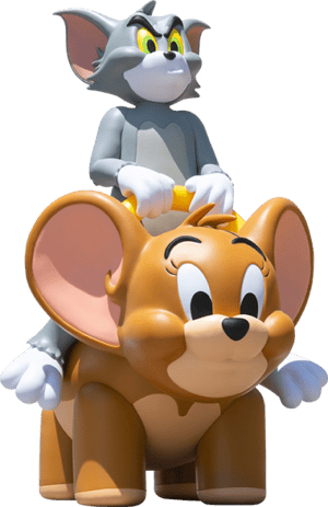 Tom and Jerry Mega Piggyback Ride (700% Version) Collectible Figure
