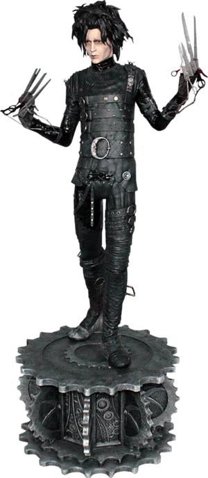 Edward Scissorhands Edward Scissorhands Quarter Scale Statue Image