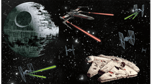 Star Wars Vehicles Wallpaper Mural Mural