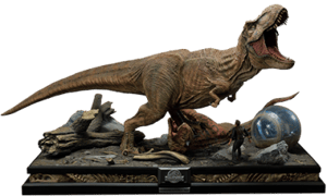 T-Rex & Carnotaurus (Deluxe Version) Jurassic World: Fallen Kingdom Statues Image