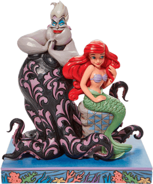 Ariel & Ursula Disney Figurine Image