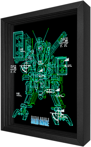 Metal Gear D Metal Gear Solid Shadow box art Image