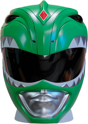 Green Ranger Helmet Pen Holder Mighty Morphin Power Rangers Office Supplies Image