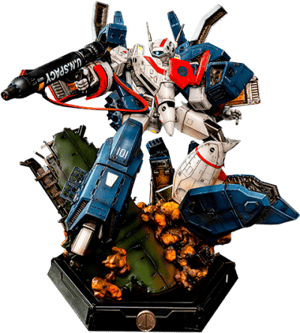 ST21 Macross VF1J Full Armour Version Statue