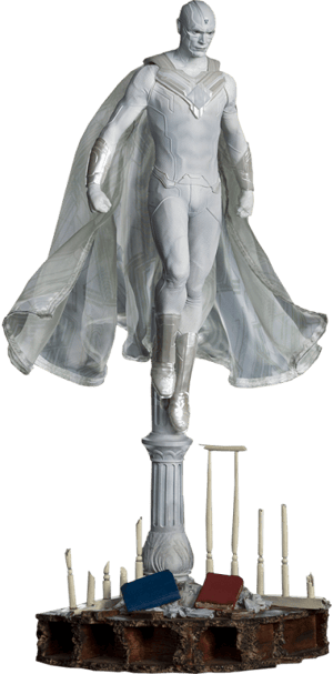 White Vision 1:10 Scale Statue