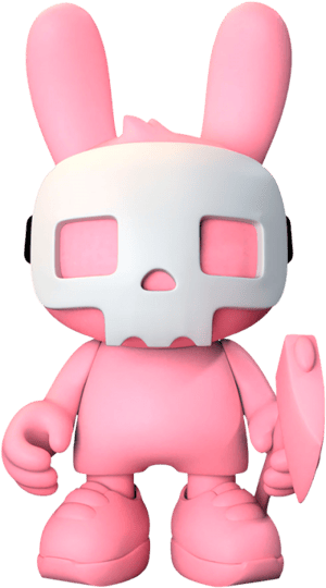 Mr. Pink UberGuggi UberGuggi Designer Collectible Toy Image