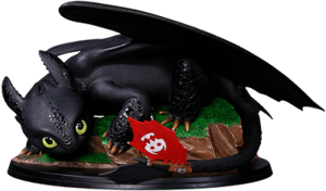 Toothless Statue