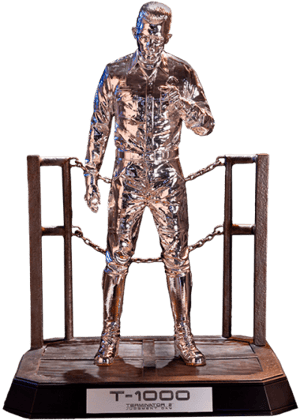 T-1000 Liquid Metal 1:3 Scale Statue