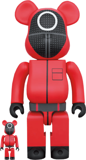 Be@rbrick Squid Game Guard (Circle) 100% & 400% Bearbrick