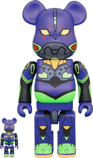 Be@rbrick Evangelion Eva01 (New Paint Ver.) 100% & 400% Bearbrick