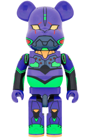 Be@rbrick Evangelion Eva01 (New Paint Ver.) 1000% Bearbrick