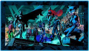 Justice League (1) LED Mini-Poster Light DC Comics Wall Light Image