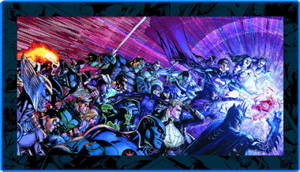 Justice League (2) LED Mini-Poster Light DC Comics Wall Light Image
