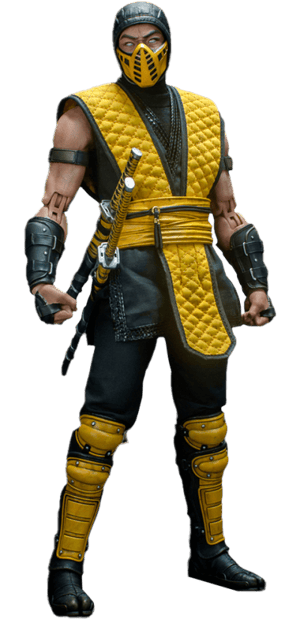 Scorpion Mortal Kombat Action Figure Image