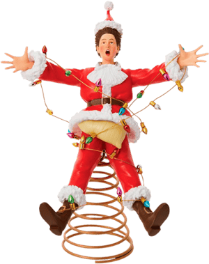 Christmas Vacation Tree Topper Warner Bros. Figurine Image