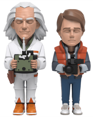 Doc Brown and Marty McFly Collectible Set