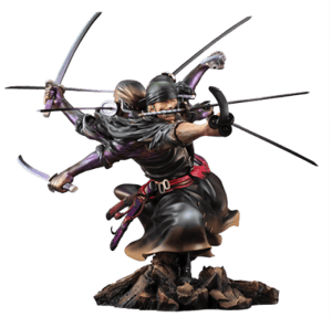 Portrait of Pirates Roronoa Zoro Demon Spirit Kyuutou-ryuu “Asura” One Piece Collectible Figure Image