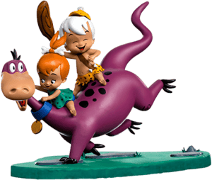 Dino, Pebbles and Bamm-Bamm 1:10 Scale Statue