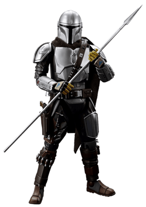 The Mandalorian Beskar Armor (Silver Coating Version) Model Kit