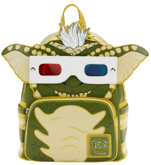 Stripe Cosplay Mini Backpack with Removable 3D Glasses Backpack