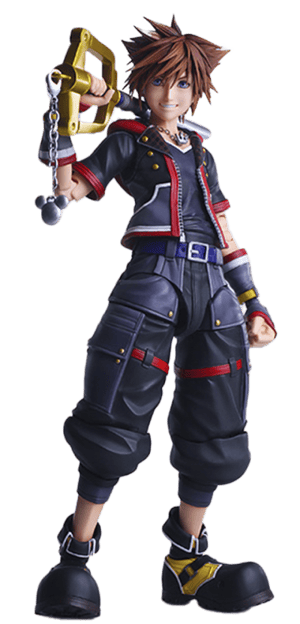 Sora Ver. 2 (Deluxe Version) Kingdom Hearts Action Figure Image