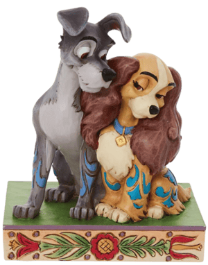Lady and the Tramp Love Disney Figurine Image