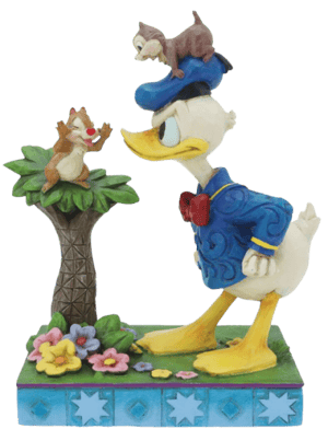 Donald with Chip and Dale Disney Figurine Image