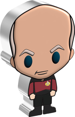 Jean-Luc Picard 1oz Silver Coin Silver Collectible