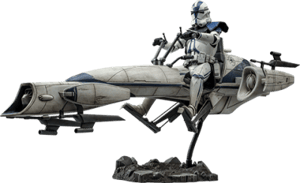 Commander Appo with BARC Speeder Sixth Scale Figure Set