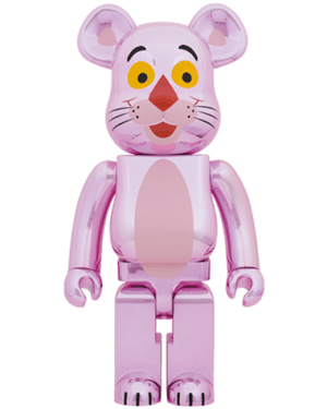 Be@rbrick Pink Panther (Chrome Ver.) 1000% The Pink Panther Bearbrick Image