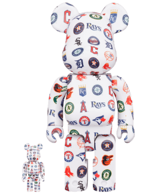 Be@rbrick MLB American League 100% and 400% set Bearbrick