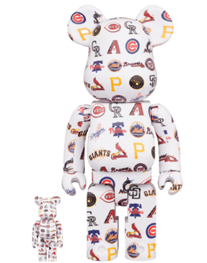 Be@rbrick MLB National League 100% and 400% set Bearbrick