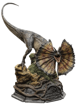 Dilophosaurus 1:10 Scale Statue