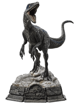 Blue 1:10 Scale Statue
