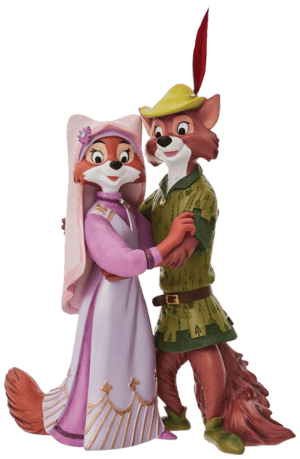 Robin Hood and Maid Marian Disney Figurine Image