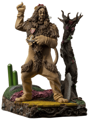 Cowardly Lion Deluxe The Wizard of Oz 1:10 Scale Statue Image