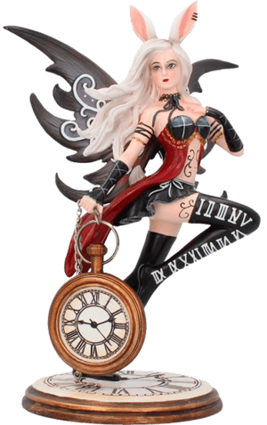 Rabbit Wonderland Fairies Figurine Image