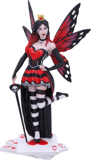 Queen of Hearts Wonderland Fairies Figurine Image