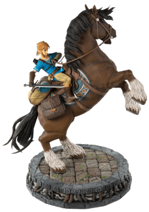 Link on Horseback Statue