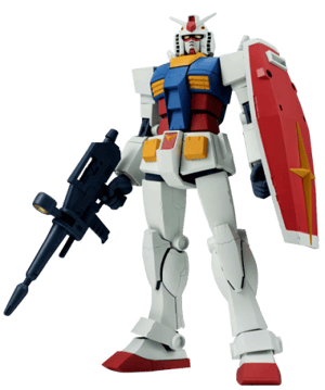 <SIDE MS> RX-78-2 GUNDAM ver. A.N.I.M.E. Mobile Suit Gundam Collectible Figure Image