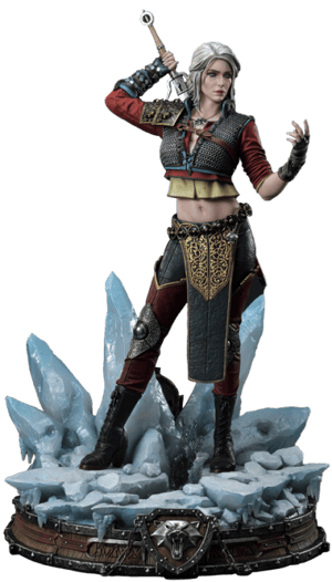 Cirilla Fiona Elen Riannon Alternative Outfit The Witcher 3: Wild Hunt Statues Image