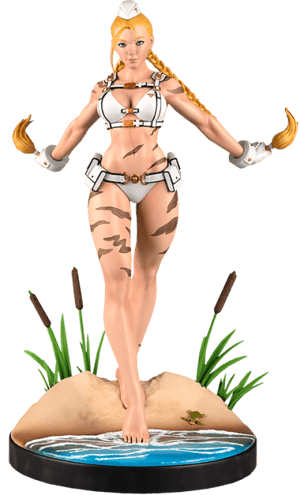 Cammy: Player 2 Statue
